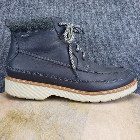 Clarks Shoes Clarks Korik Rise Goretex Womens Size Gray Leather Gtx Comfort Boots 13285 Poshmark